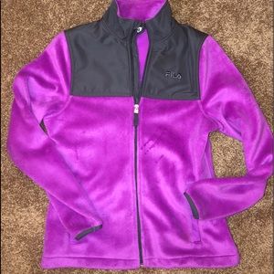 Fila sport fleece jacket worn once!
